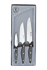 Chef's Essential Knife Set featuring chef and paring knives from Jero
